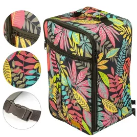 gracio-plecak-wzor-rosliny-do-samolotu-ryanair-wizzair-kabinowka-pojemny