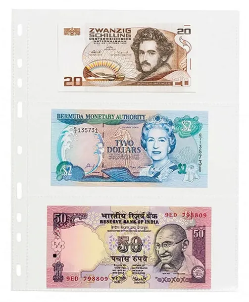 Karty na banknoty 10 x SH252-3C