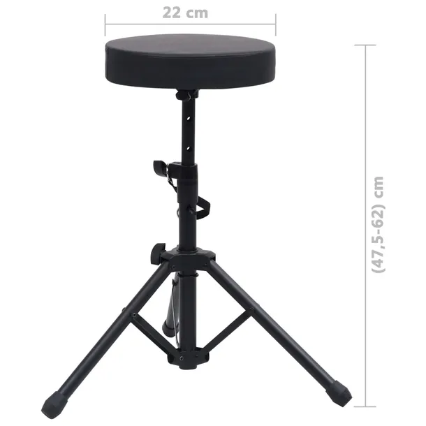 stolek-do-perkusji-regulowany-czarny-okragly-stan-nowy-kod-producenta-70092