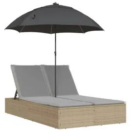 bezowy-podwojny-lezak-z-parasolem-wymiary-200-x-164-x-176-cm