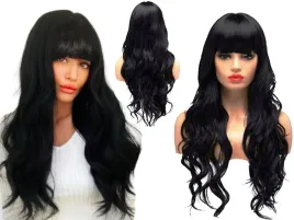 peruka-damska-wlosy-dlugie-czarne-fale-sztuczne-syntetyczne-65-cm-z-grzywka