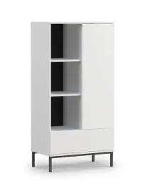 nowoczesny-regal-70cm-bialy-mat-kewin