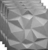 panele-scienne-szare-kasetony-3d-diament-1m2