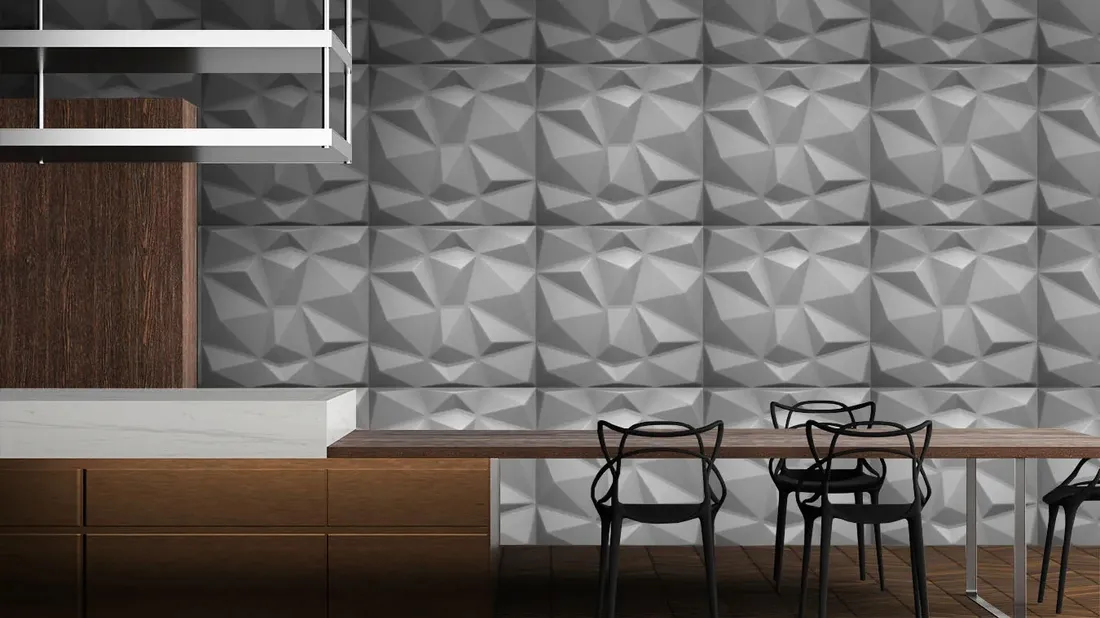 panele-scienne-szare-kasetony-3d-diament-1m2