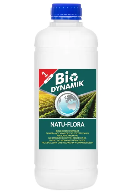 ECO-pH Bio Dynamik NATU-FLORA 100% ekologiczny preparat do uprawy roślin 1L