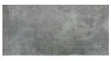 plytka-gres-na-schody-stopnica-prosta-emberro-dark-grey-paradyz-30x60-g2-stan-nowy