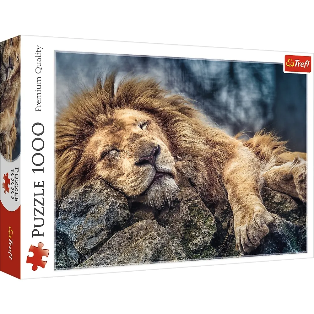 puzzle-1000-spiacy-lew-10447-trefl
