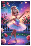 puzzle-100-elementow-baletnica-trefl-stan-nowy