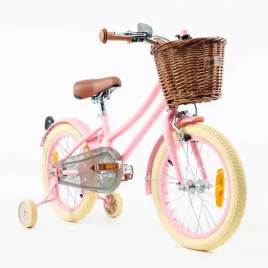 bezpieczny-rozowy-rowerek-dzieciecy-16-dla-dziewczynki-4-5-lat-na-prezent