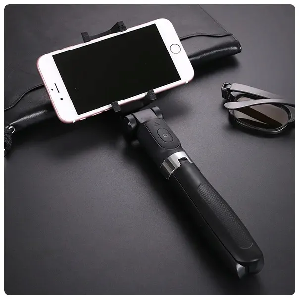 kijek-selfie-stick-tripod-statyw-pilot-bluetooth-kolor-czarny-rodzaj-selfie-stick-stan-nowy