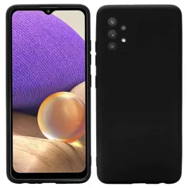 etui-samsung-galaxy-a32-4g-silicone-case-elastyczne-silikonowe-czarne