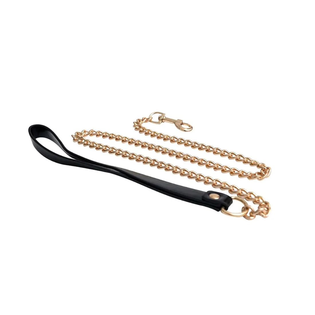 metal-and-leather-chain-leash