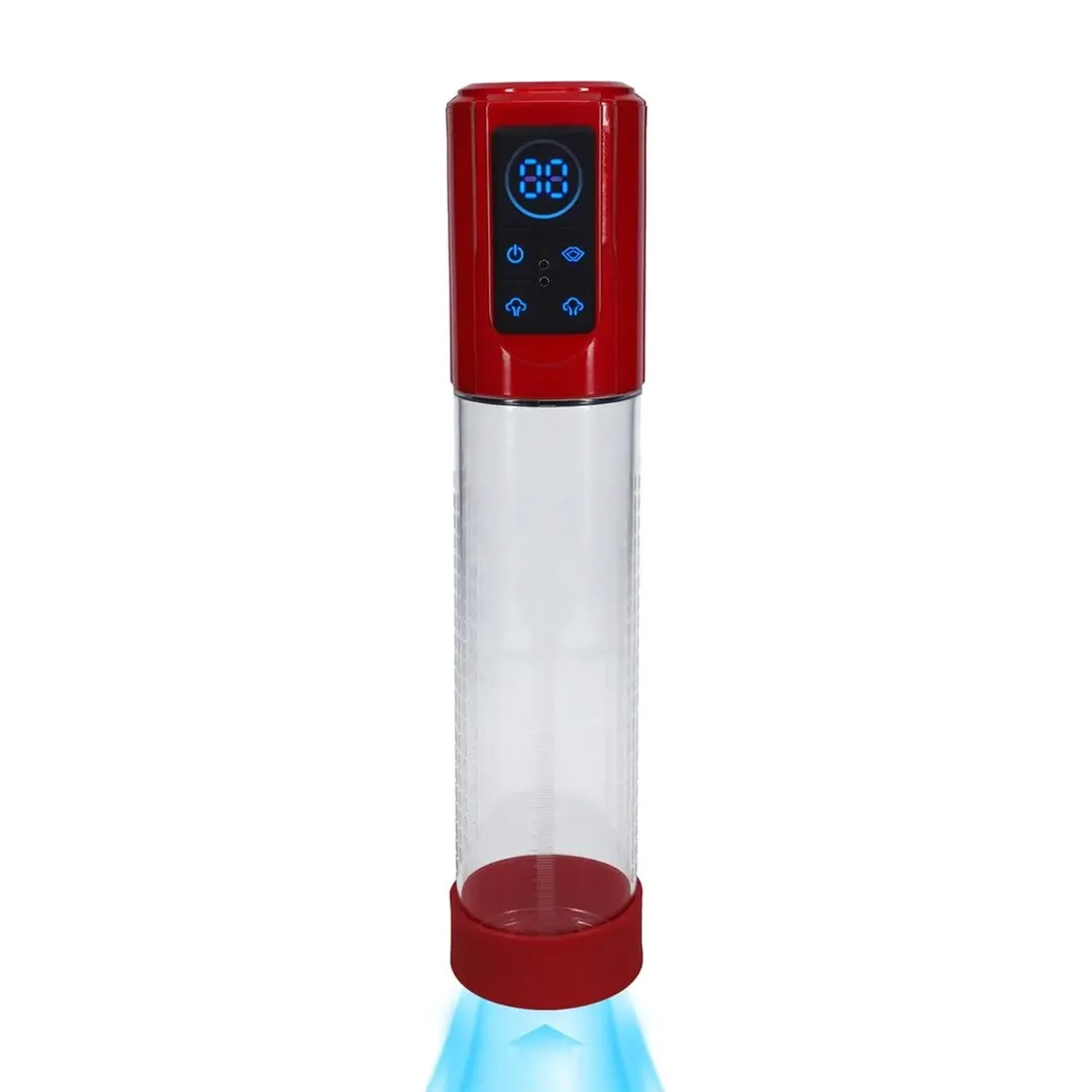 megalift-automatic-waterproof-penis-pump-metallic-red