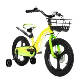 lekki-zolty-rowerek-dzieciecy-16-cali-rower-z-koszykiem-dla-dzieci-4-6-lat