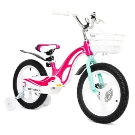 lekki-rozowy-rowerek-dzieciecy-16-cali-z-koszykiem-dla-dziewczynki-4-6-lat