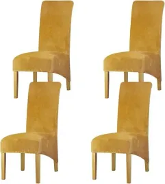 pokrowce-na-krzesla-aksamitne-miekkie-elastyczne-na-gumce-4szt-zolte