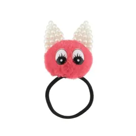 gumka-do-wlosow-z-perelkami-kroliczek-rozowy