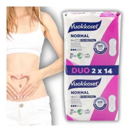 podpaski-bez-skrzydelek-normal-duopack-naturalne-2x14szt-vuokkoset