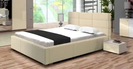 lozko-sypialniane-perla-slim-140x200-eco-skora-kremowe