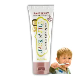 pasta-do-zebow-jack-n-jill-dla-dzieci-naturalna-malinowa-ksylitol-40percent-50g