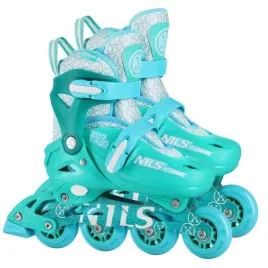 rolki-regulowane-lyzworolki-rekreacyjne-dzieciece-zielone-nils-extreme