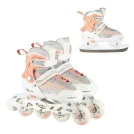 bezpieczne-lyzworolki-2w1-rolki-lyzwy-z-regulacja-kauczukowe-29-33-rozowe