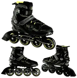 uniwersalne-czarne-rolki-lyzworolki-45-rekreacyjne-abec9-nils-84mm-wygodne