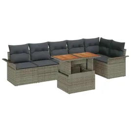 zestaw-sof-na-ogrod-z-poduszka-7-pcs-szary-polirattan