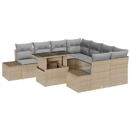 zestaw-sof-na-ogrod-z-poduszka-9-pcs-bezowy-i-jasnoszary