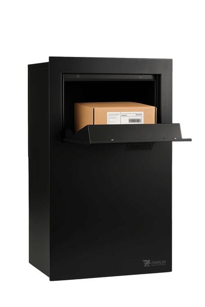 SKRZYNKA KURIERSKA na paczki i listy W OGRODZENIU Multibox LUXA