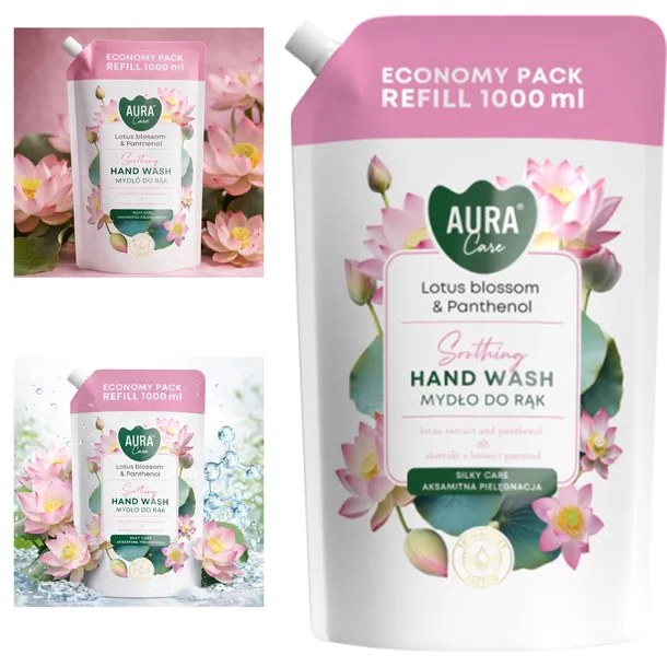 mydlo-do-rak-aura-care-ahw-002-007-uzupelniajace-lotos-pantenol-1000ml-rodzaj-plyn
