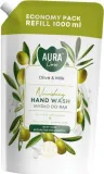 mydlo-do-rak-wklad-aura-care-ahw-002-005-oliwka-mleko-1000ml-produkt-nie-zawiera-aluminium-amoniaku-olejow-mineralnych-parabenow-parafiny-silikonow-sls