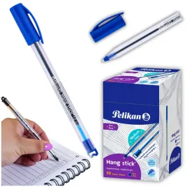 pelikan-niebieski-hang-stick-dlugopis-do-szybkich-notatek-szkoly-50szt