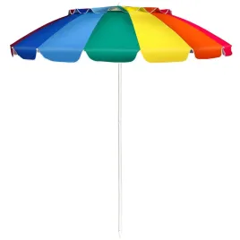 parasol-plazowy-costway-220-cm-wielokolorowy