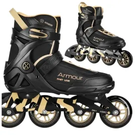 rolki-rekreacyjne-kauczukowe-kolka-abec-7-mlodziezowe-czarno-zlote-nils