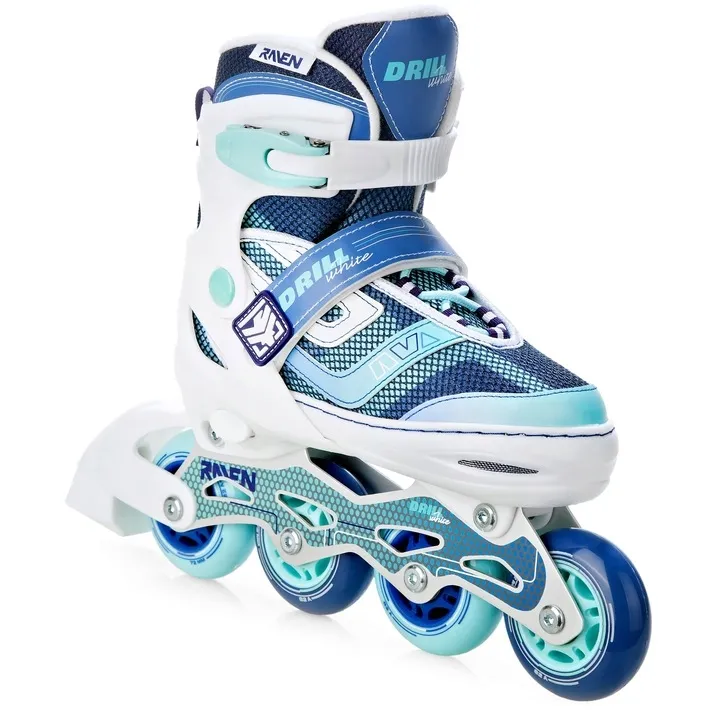rolki-regulowane-raven-drill-white-mint-38-42