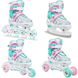 rolki-lyzwy-wrotki-regulowane-4w1-raven-lia-plus-mint-30-33-kolka-led