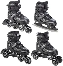 rolki-lyzwy-wrotki-regulowane-4w1-croxer-optima-black-39-42