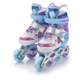 rolki-rekreacyjne-regulowane-dla-dzieci-swiecace-kolka-led-meteor-m-34-37