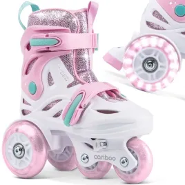 rolki-dla-dzieci-cariboo-ballerina-z-dwoma-trybami-do-nauki-jazdy-xs-26-30