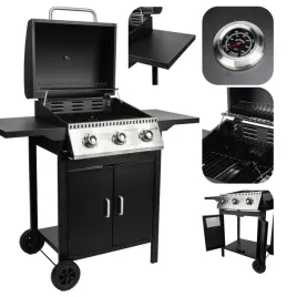 grill-gazowy-ogrodowy-velio-ruszt-emaliowany-duzy-czarny-termometr