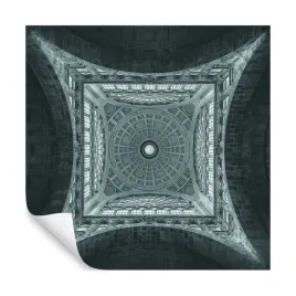 fototapeta-kwadratowa-kopula-jef-van-den-200x200-vinyl-gladki