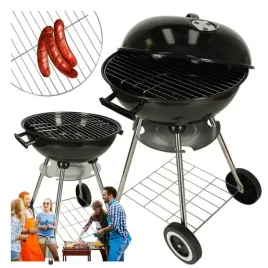 grill-ogrodowy-weglowy-na-brykiet-zamykany-z-pokrywa-wentylacja-i-polka