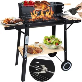 duzy-grill-weglowy-ogrodowy-na-kolach-3-polki-czarny-gratis-dmuchawa