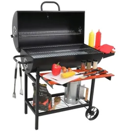 grill-ogrodowy-weglowy-z-pokrywa-duzy-ruszt-71x345cm-popielnik-3-polki