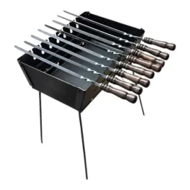 mangal-grill-walizka-na-8-szampury-szpiculce-premium-w-zestawie