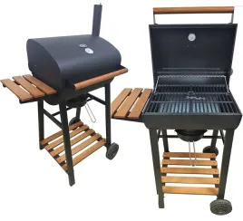 grill-weglowy-beczka-z-pokrywa-popielnik-ogrodowy-duzy-ruszt-zeliwny-komin