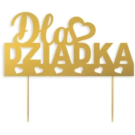 topper-papierowy-dla-dziadka-zlote-serca-16-cm
