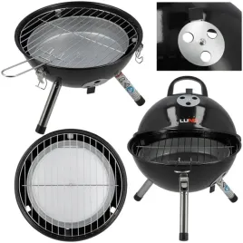 lund-grill-weglowy-przenosny-z-pokrywa-ruszt-stalowy-okragly-32cm