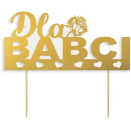 topper-papierowy-dla-babci-zlote-serca-16-cm